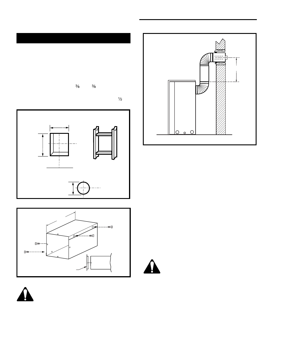 Vermont castings, majestic products: dvr33, Vertical sidewall installation, Step 6 | Step 2, Step 1, Step 3, Step 4, Step 5 | Vermont Casting DVR33 User Manual | Page 16 / 40