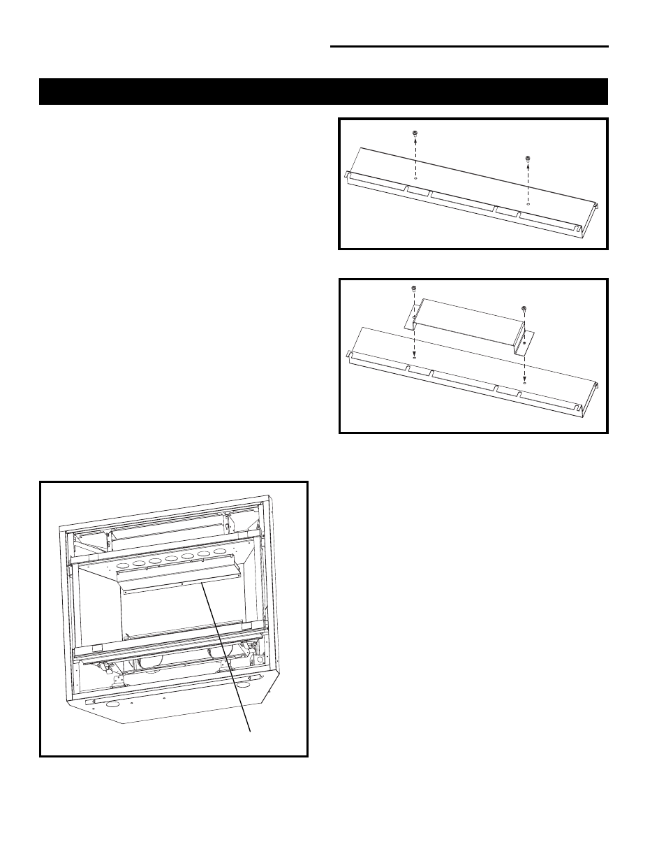 Dvr33 bracket restricter installation | Vermont Casting DVR33 User Manual | Page 20 / 40