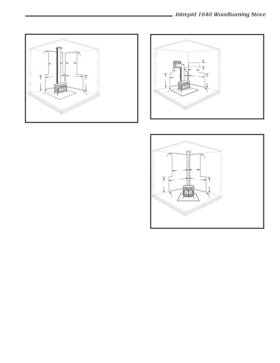 Intrepid 1640 woodburning stove | Vermont Casting 1640 User Manual | Page 11 / 32