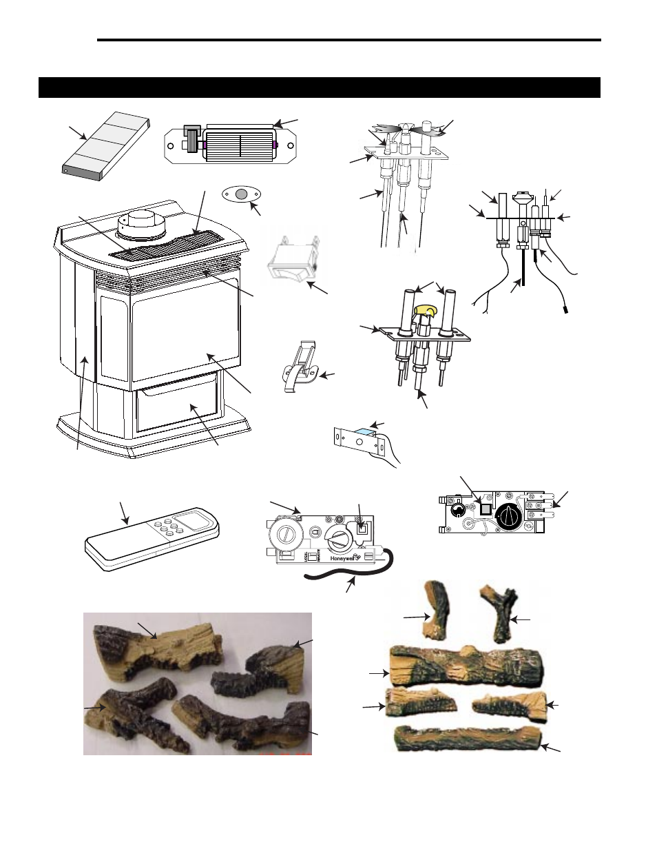 Irving oil, Replacement parts, Irfsdv24 log set irfsdv34 log set | Vermont Casting IRFSDV24 User Manual | Page 28 / 28