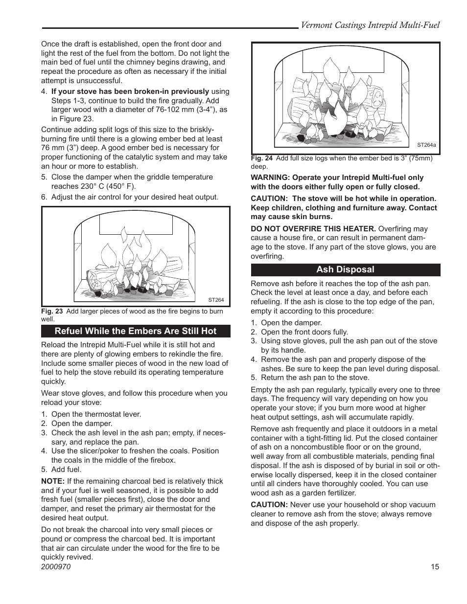 Vermont Casting 1695CE User Manual | Page 15 / 28