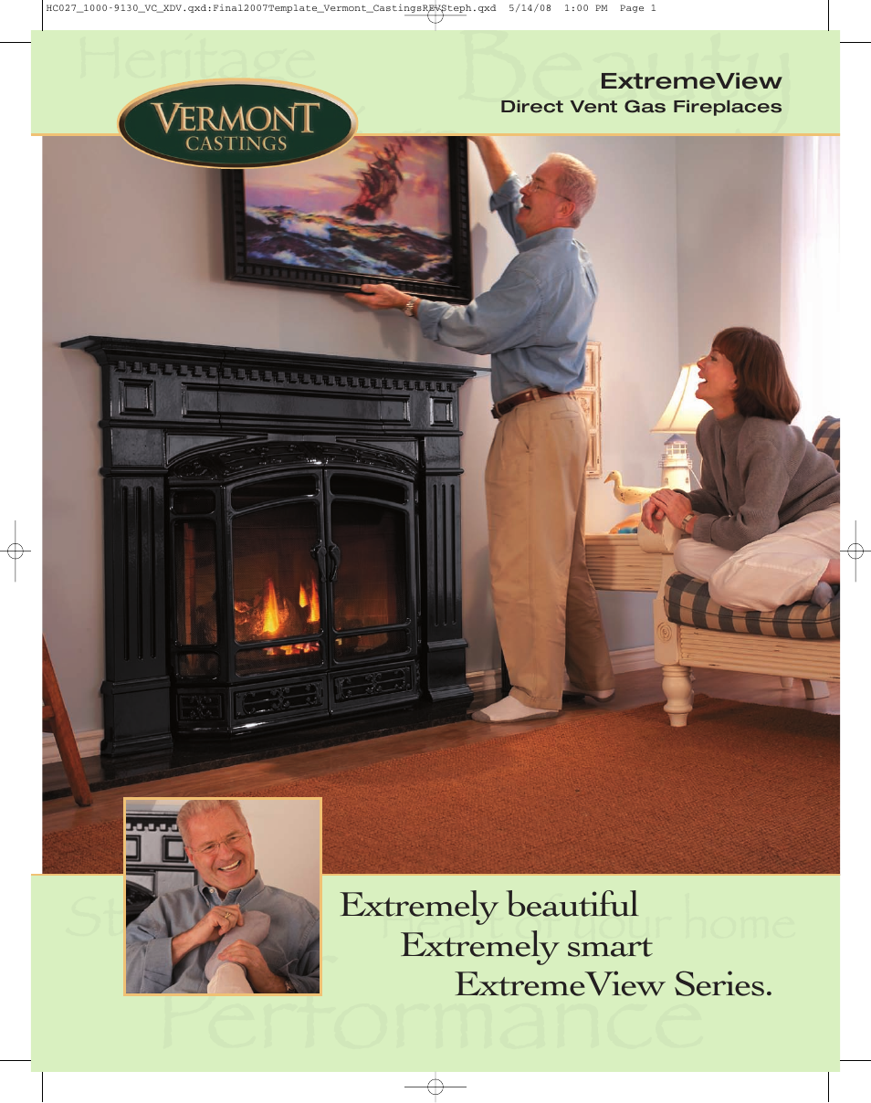 Vermont Casting 39XDV User Manual | 4 pages