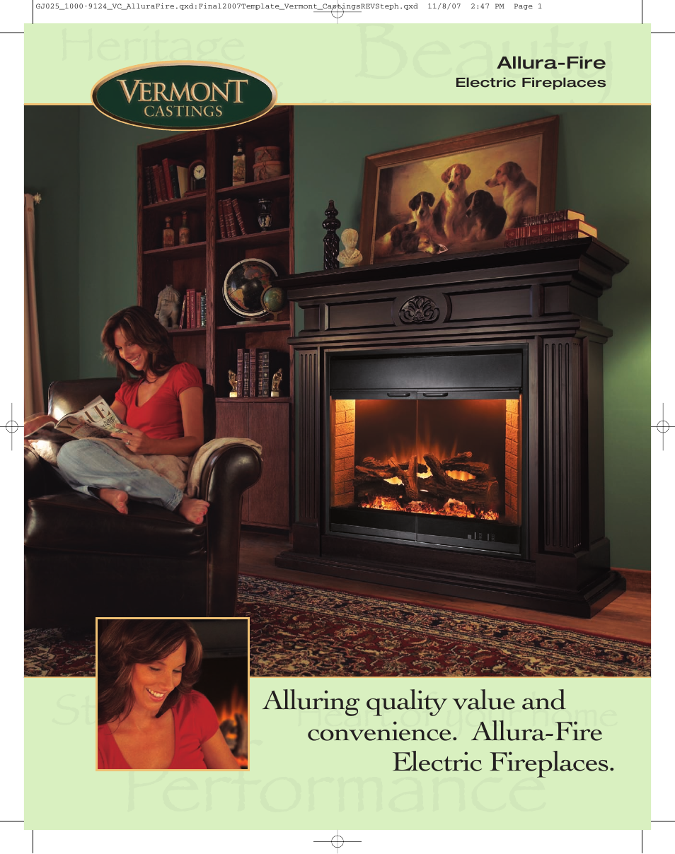 Vermont Casting EF36 User Manual | 2 pages