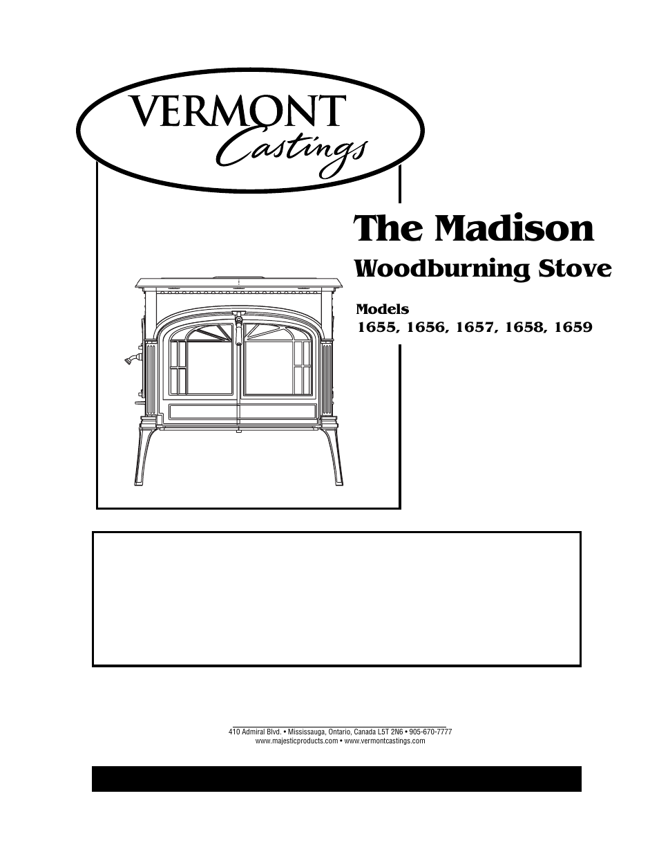 Vermont Casting 1655 User Manual | 28 pages