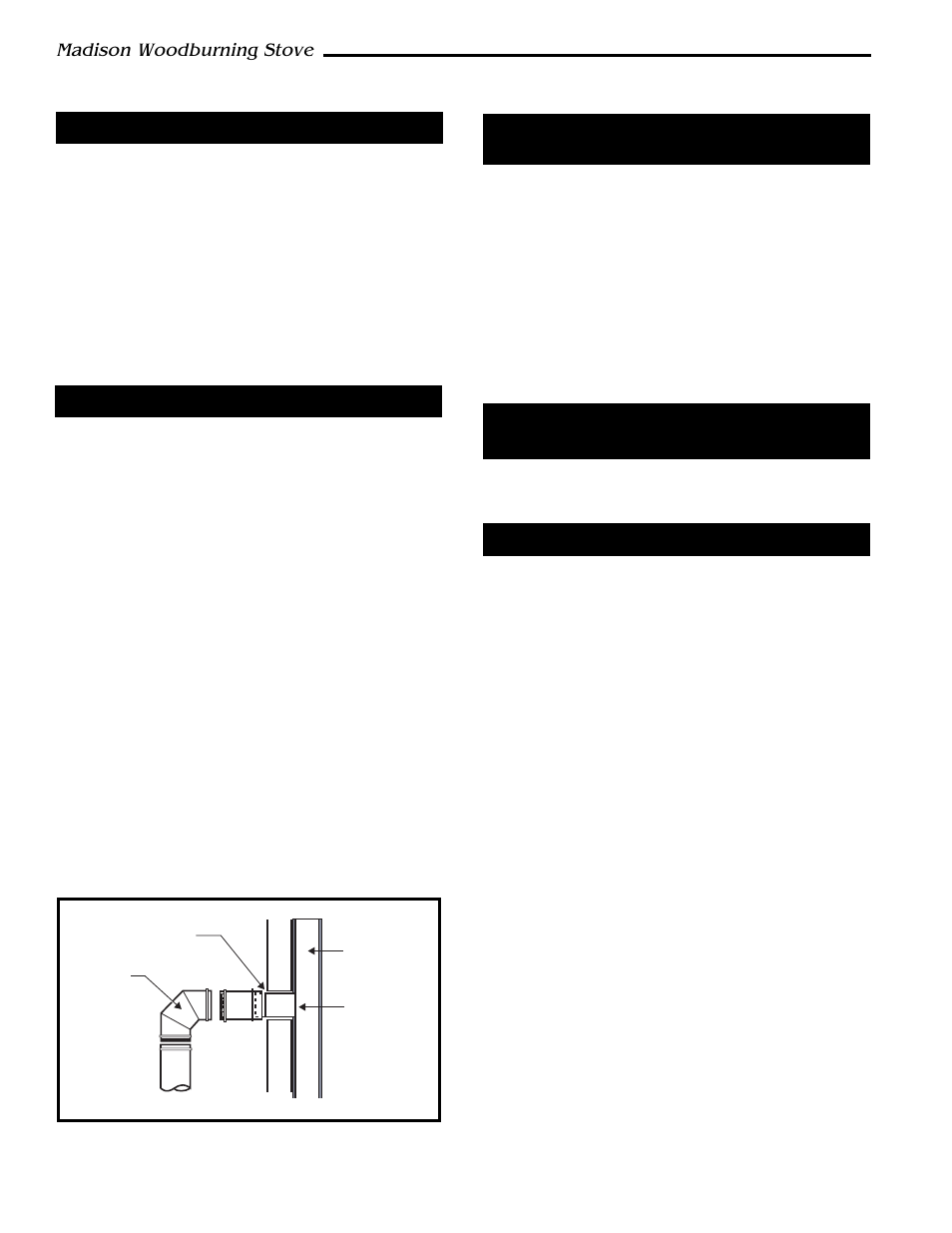 Madison woodburning stove | Vermont Casting 1655 User Manual | Page 6 / 28