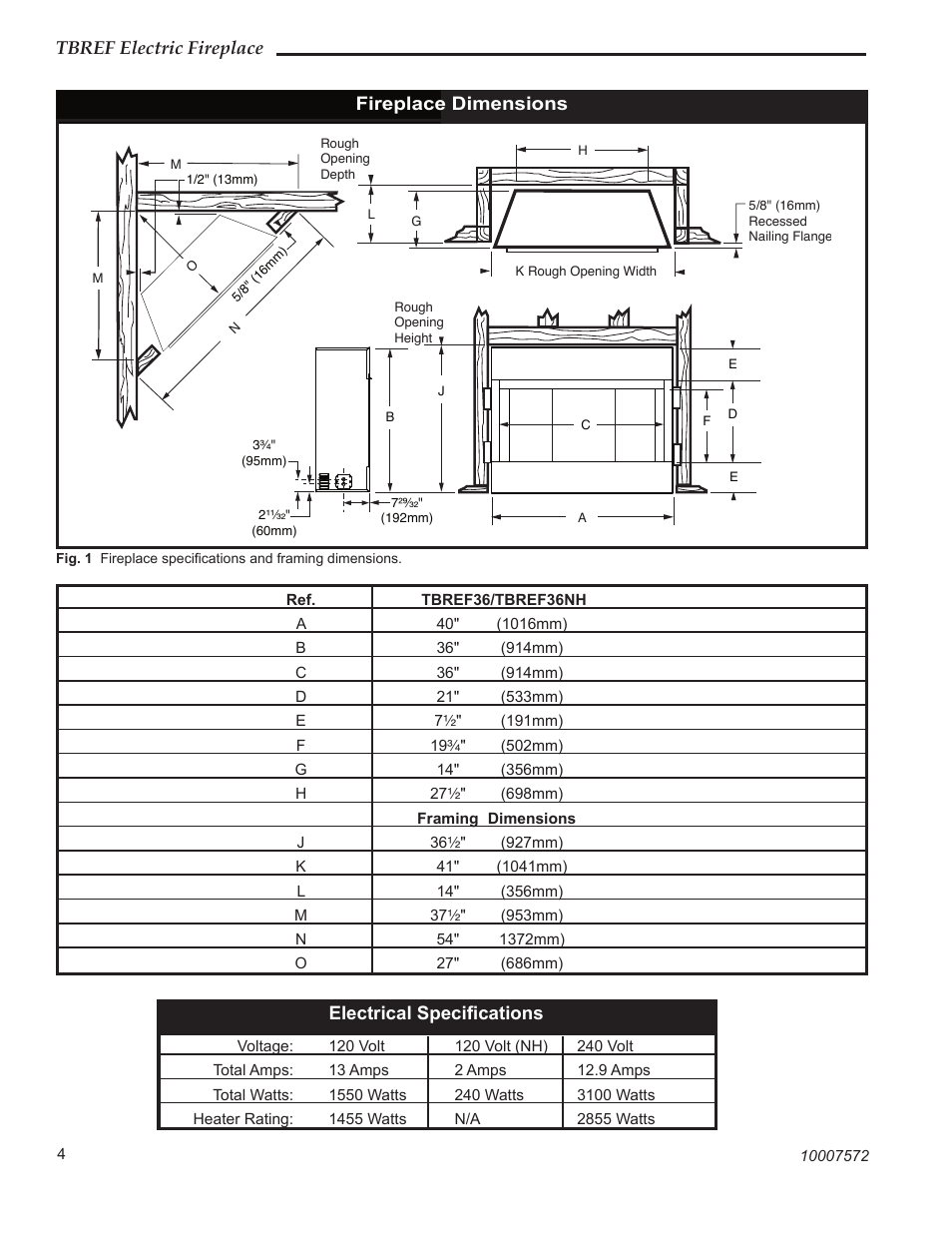Vermont Casting TBREF36 User Manual | Page 4 / 16