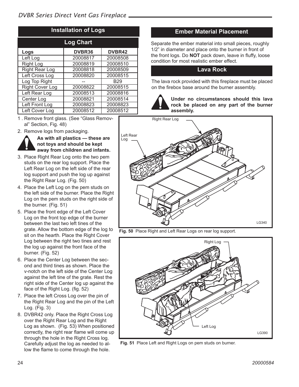 Vermont Casting DVBR42 User Manual | Page 24 / 40