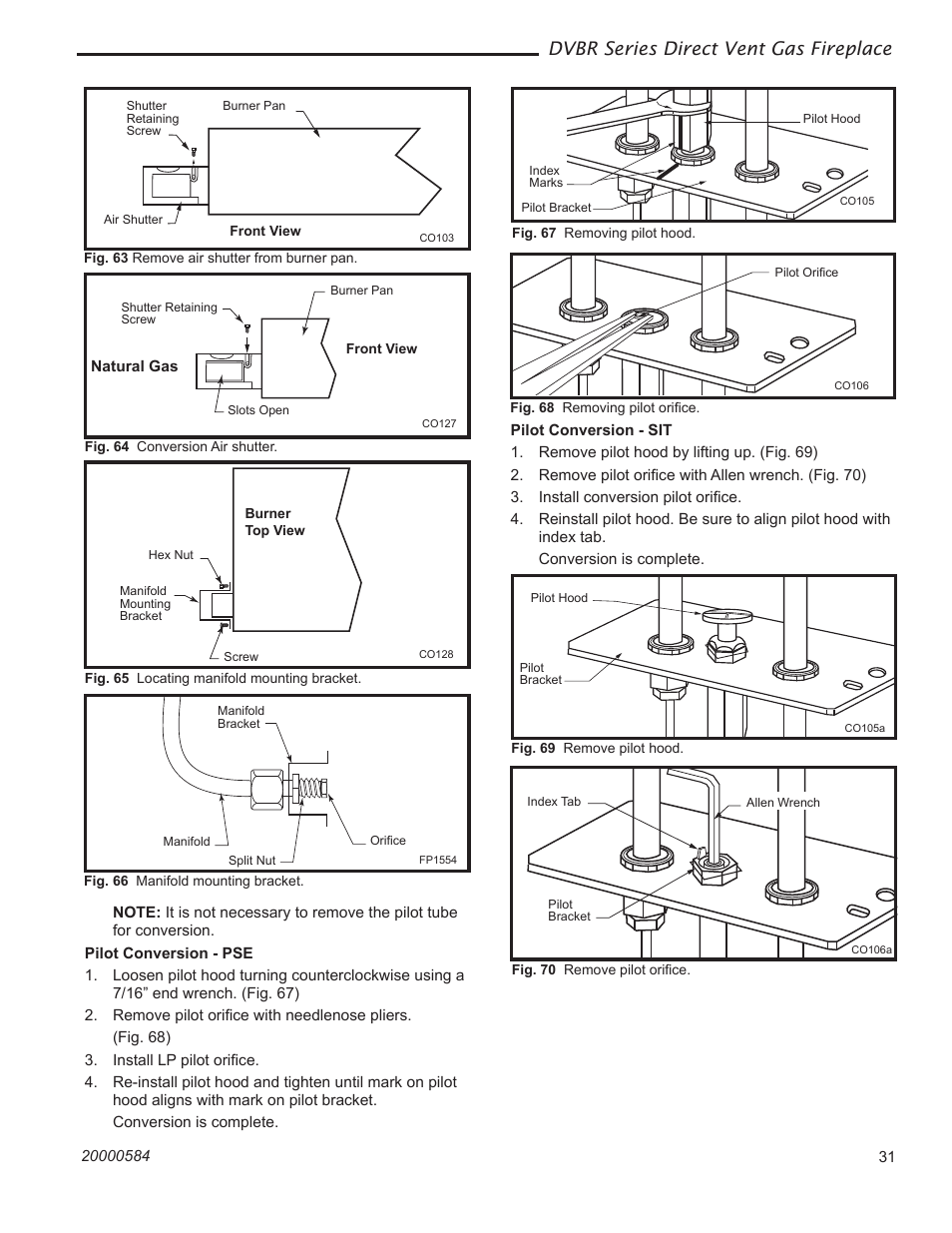Dvbr series direct vent gas fireplace | Vermont Casting DVBR42 User Manual | Page 31 / 40