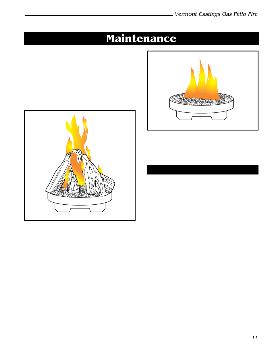 Maintenance | Vermont Casting GPFMP User Manual | Page 11 / 16
