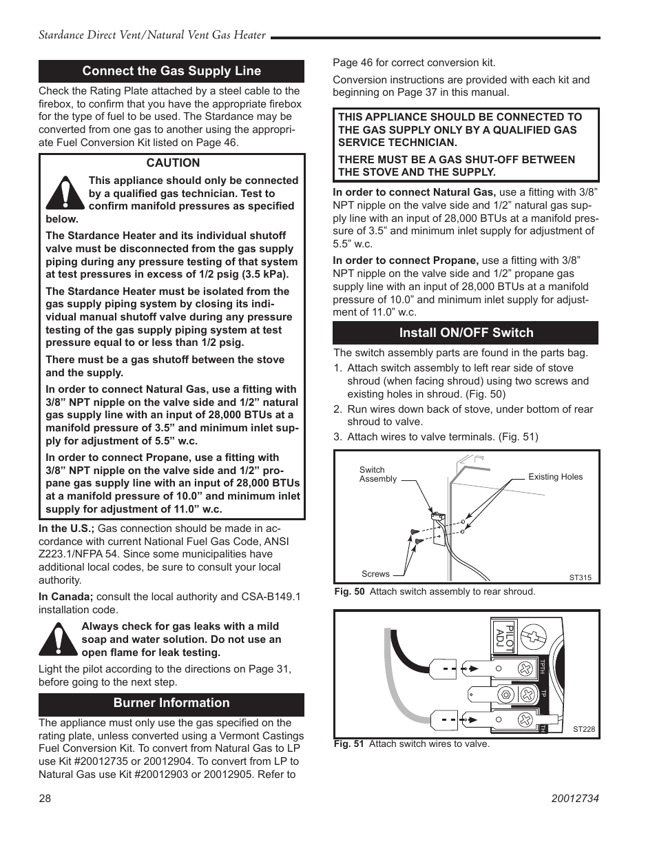 Vermont Casting SDDVT User Manual | Page 28 / 52