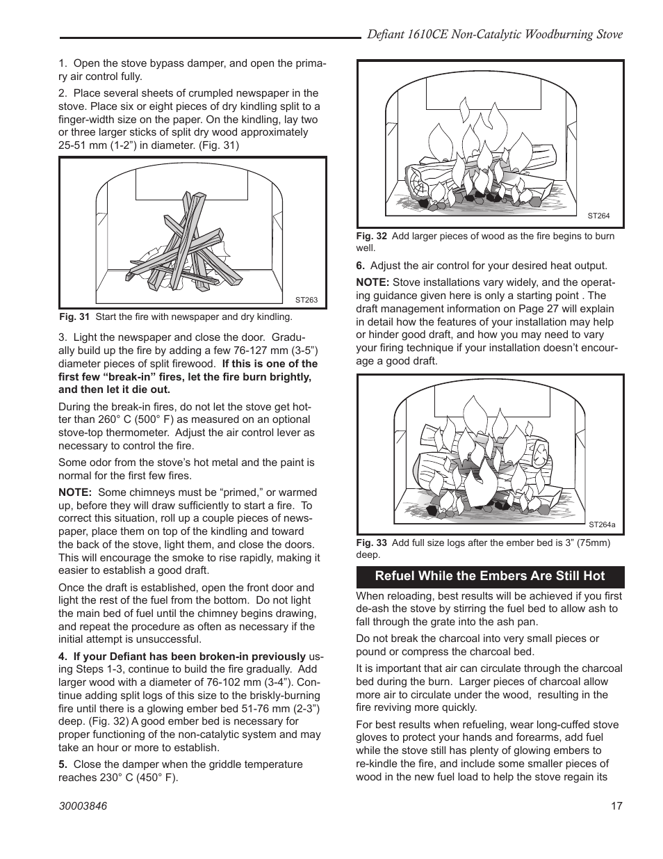 Vermont Casting 1610CE User Manual | Page 17 / 28