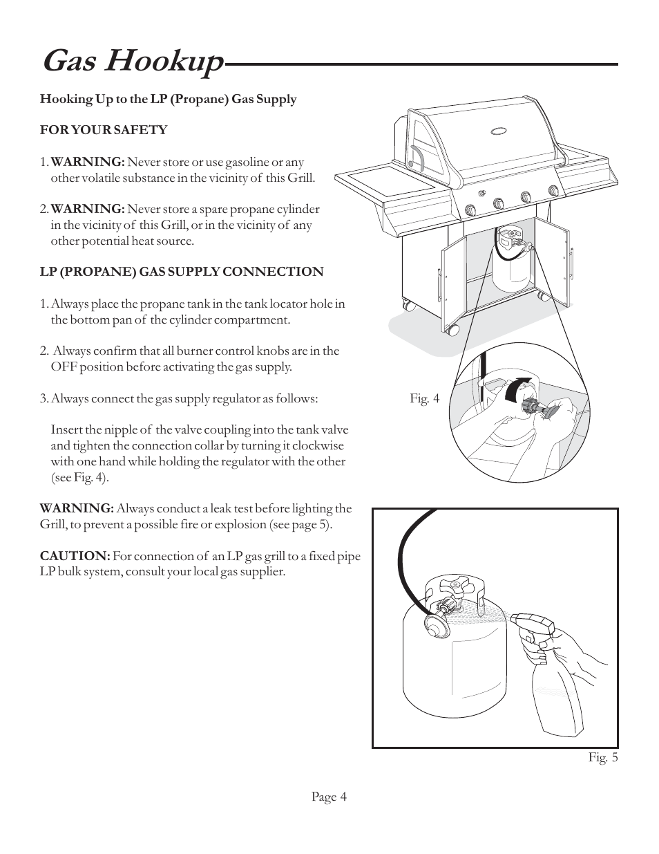 Gas hookup | Vermont Casting VCS6006 User Manual | Page 10 / 36