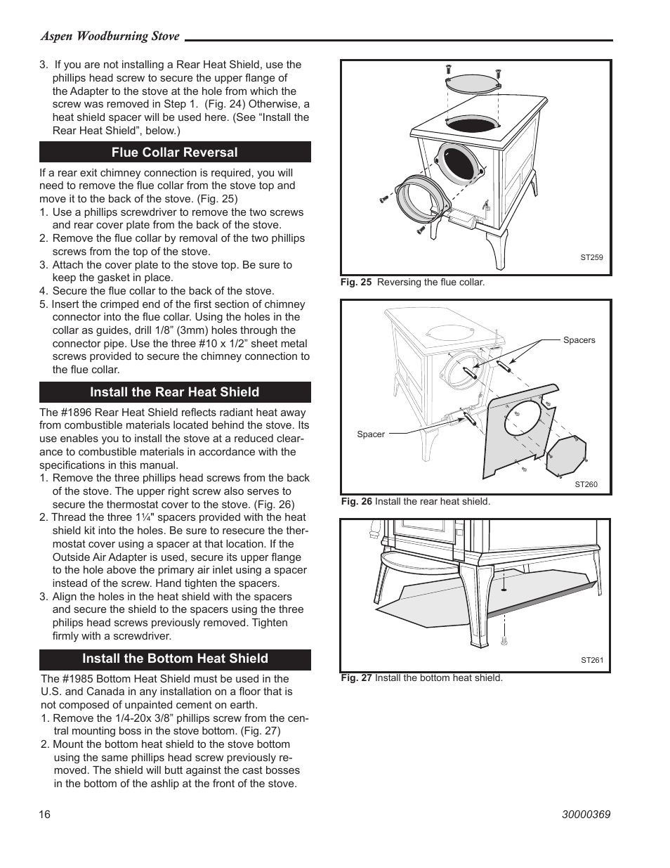Vermont Casting 1920 User Manual | Page 16 / 32