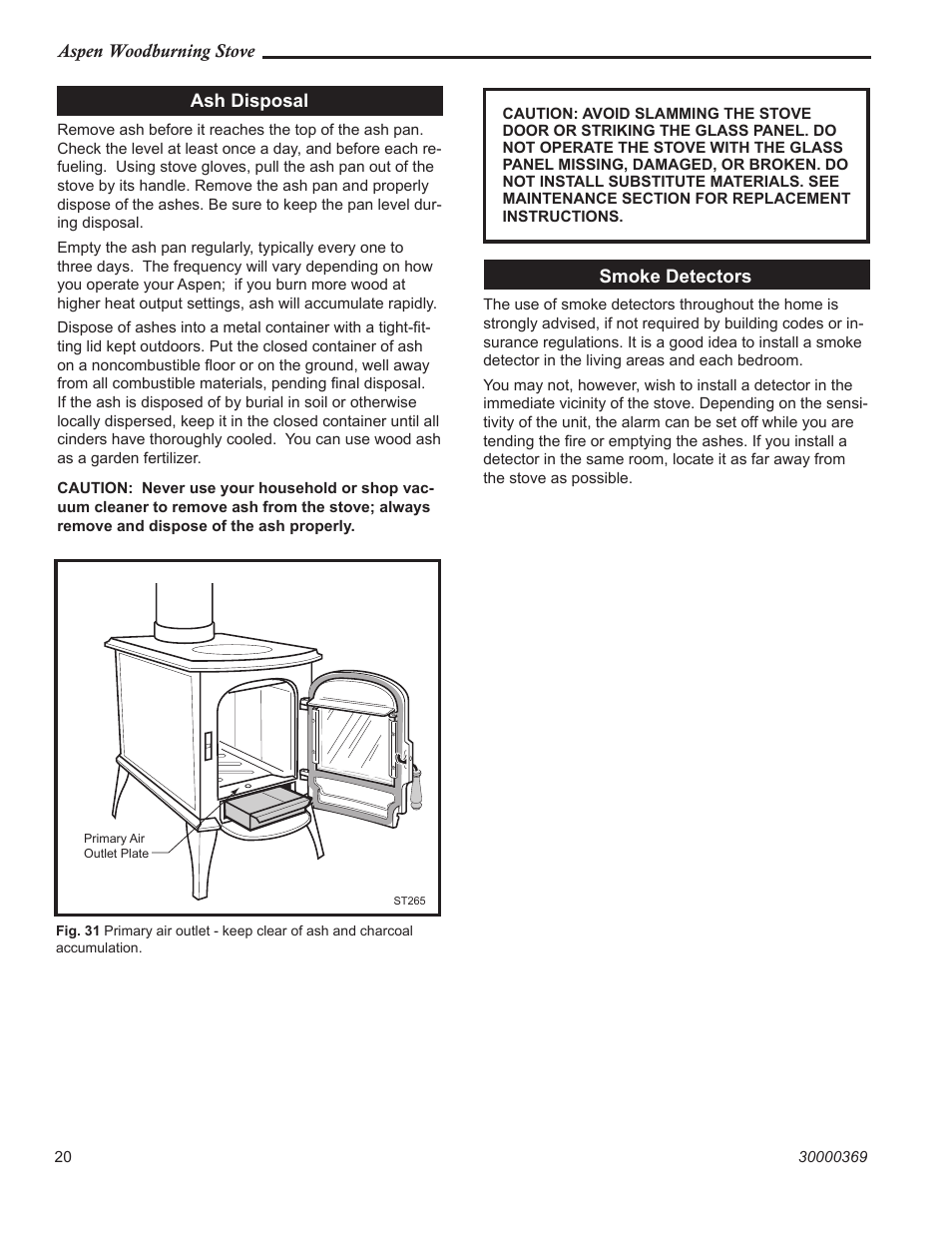 Vermont Casting 1920 User Manual | Page 20 / 32