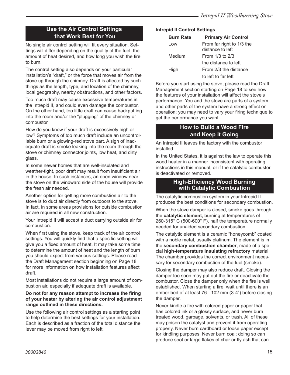 Vermont Casting 1990CE User Manual | Page 15 / 32