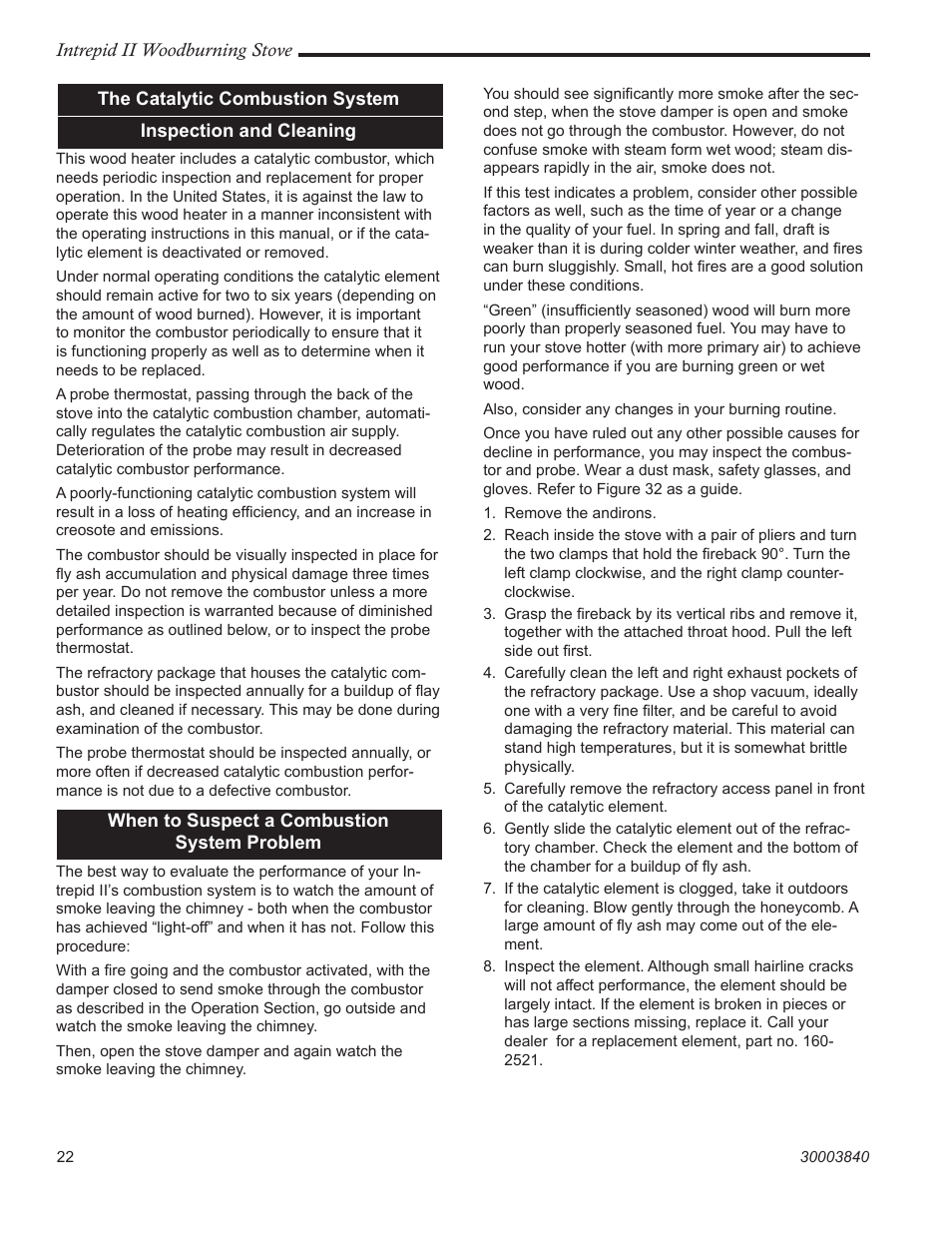 Vermont Casting 1990CE User Manual | Page 22 / 32
