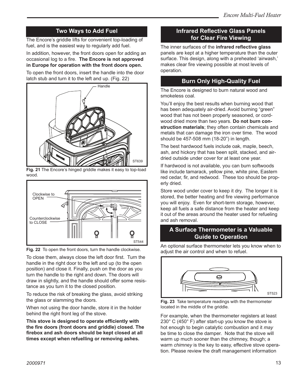 Vermont Casting 2547CE User Manual | Page 13 / 28