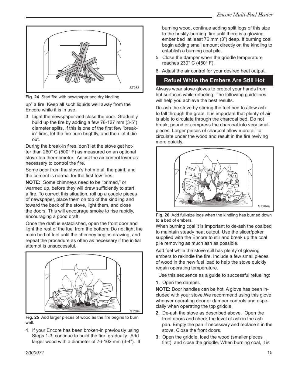 Vermont Casting 2547CE User Manual | Page 15 / 28