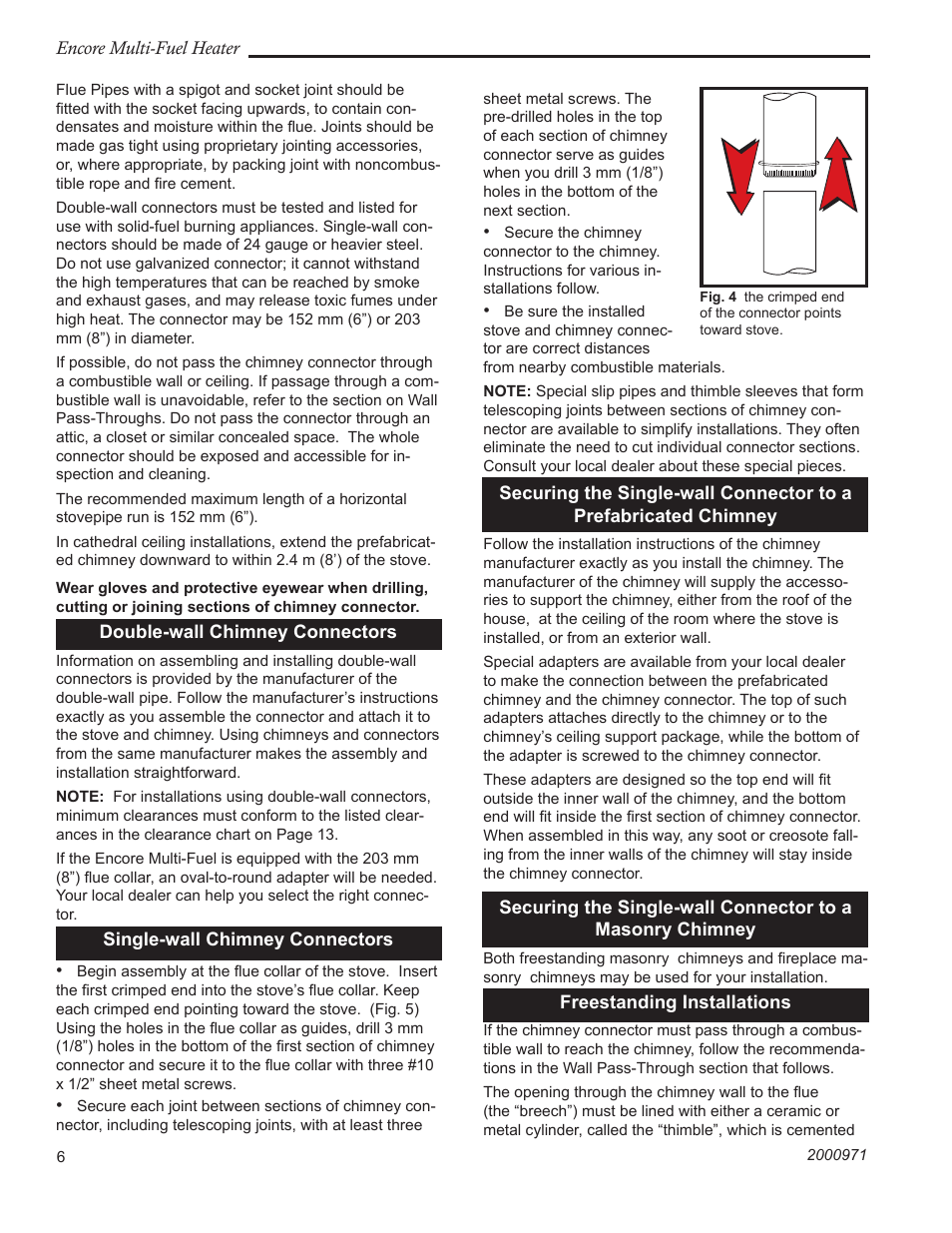 Vermont Casting 2547CE User Manual | Page 6 / 28