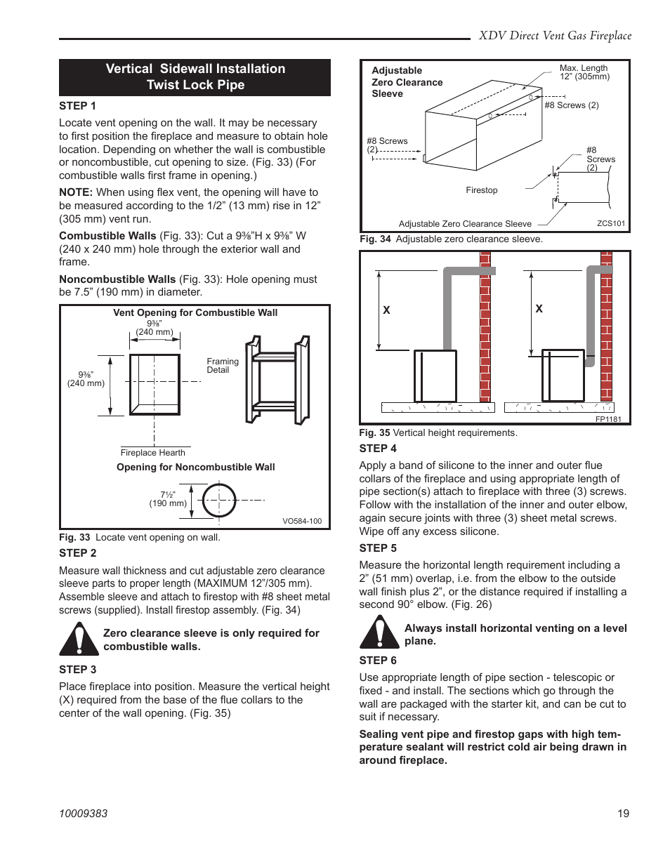 Vermont Casting 36XDV User Manual | Page 19 / 56