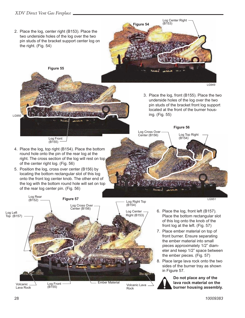 Xdv direct vent gas fireplace | Vermont Casting 36XDV User Manual | Page 28 / 56