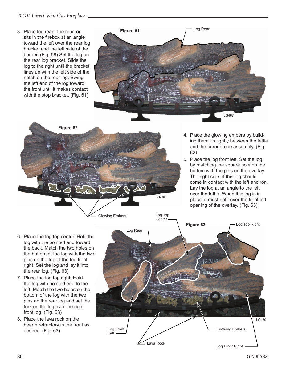 Xdv direct vent gas fireplace | Vermont Casting 36XDV User Manual | Page 30 / 56