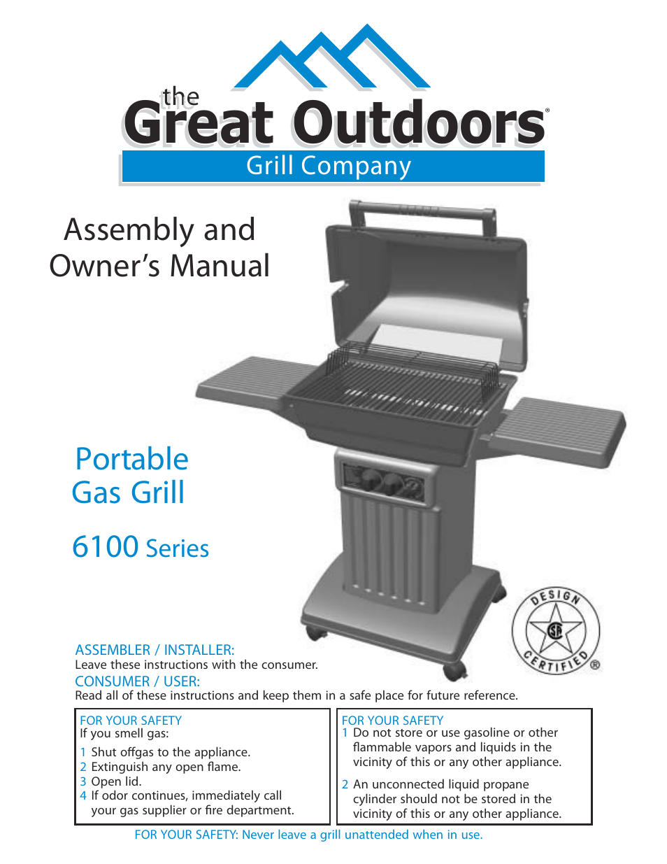 Vermont Casting 6100 User Manual | 32 pages