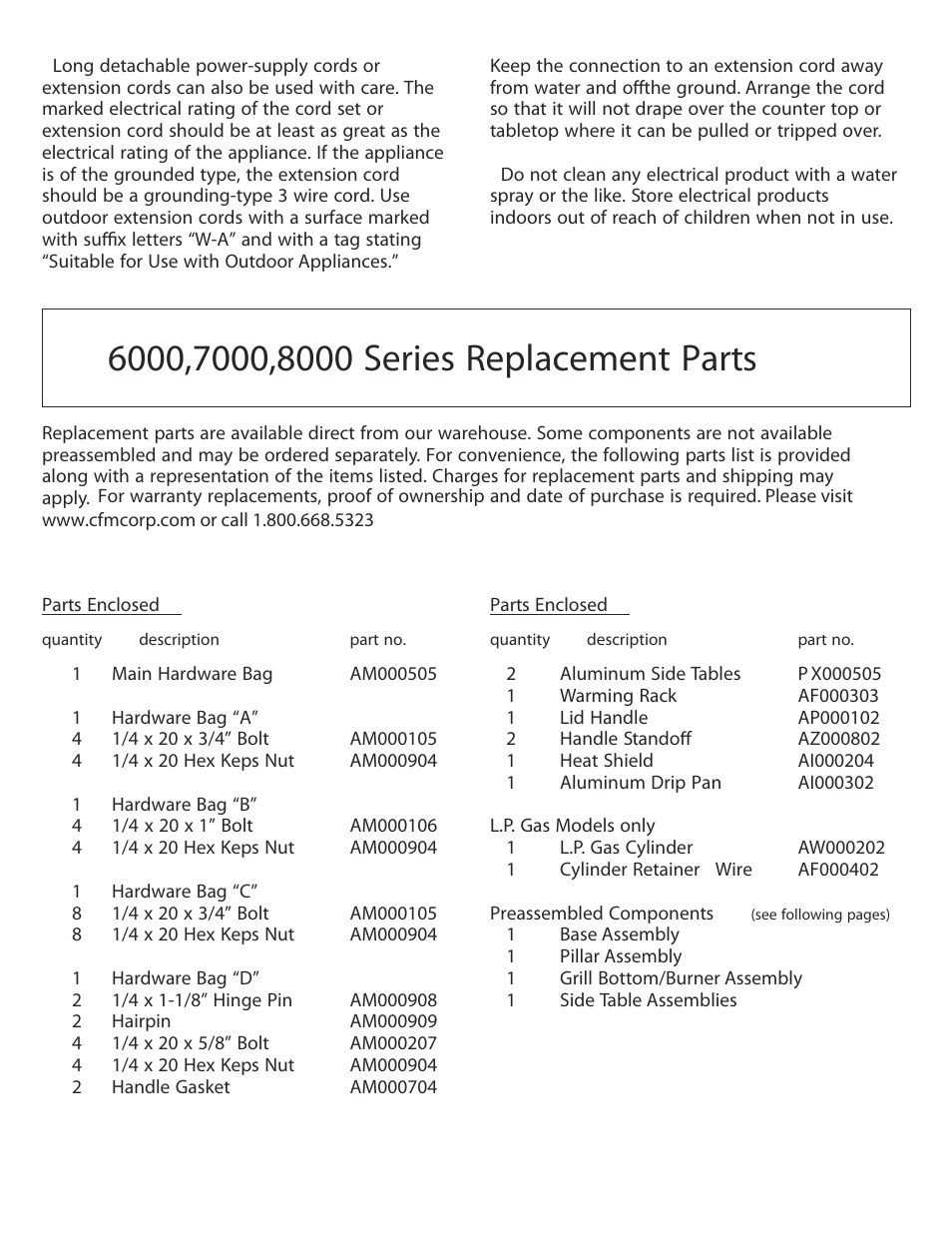 Vermont Casting 6100 User Manual | Page 30 / 32