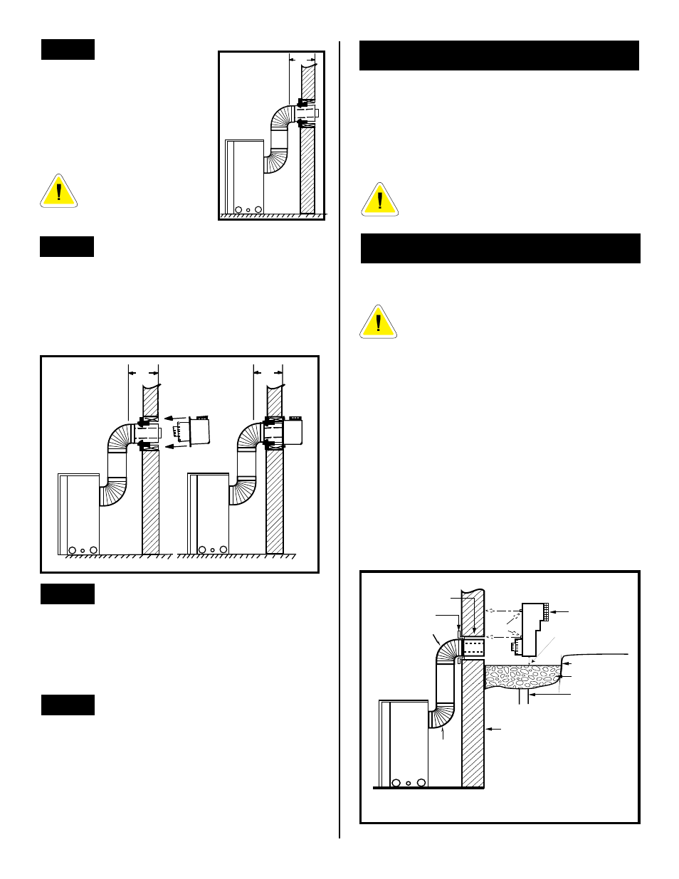 Below grade installations, Installation | Vermont Casting BHDR36 User Manual | Page 23 / 36