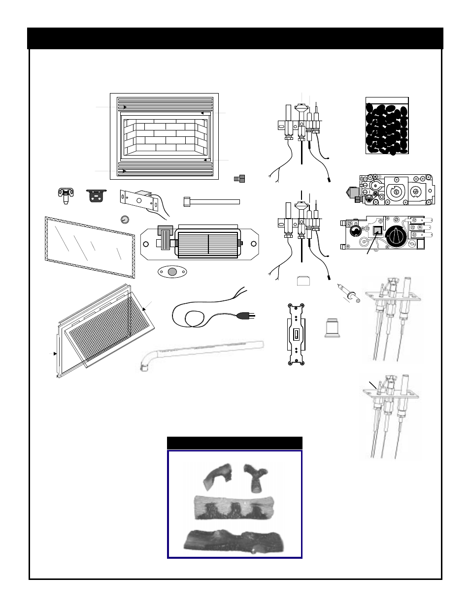 Replacement parts | Vermont Casting BHDR36 User Manual | Page 34 / 36