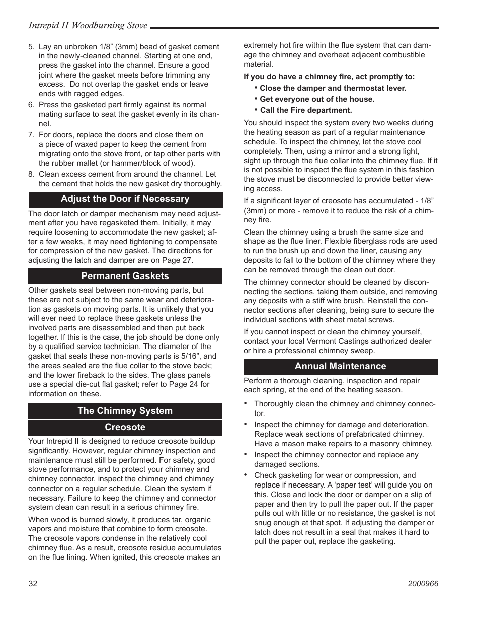 Vermont Casting 1990 User Manual | Page 32 / 40