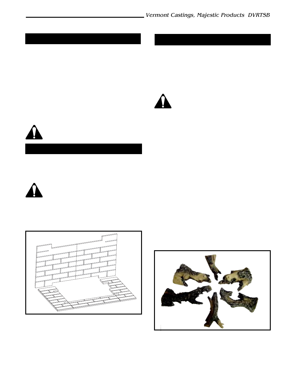 Vermont castings, majestic products dvrtsb | Vermont Casting DVRTSB User Manual | Page 23 / 36