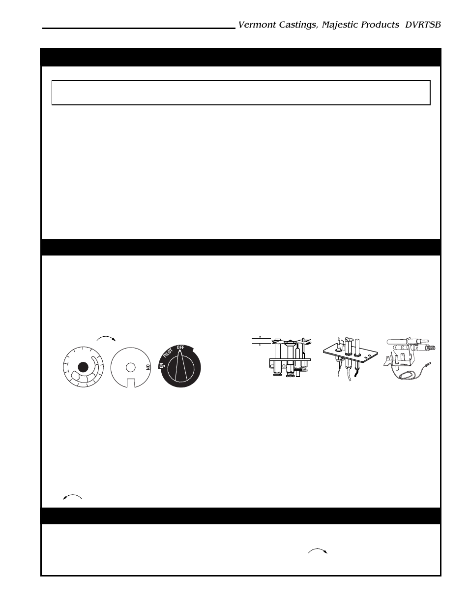 Lighting and operating instructions, For your safety read before lighting, Lighting instructions | Vermont castings, majestic products dvrtsb | Vermont Casting DVRTSB User Manual | Page 25 / 36