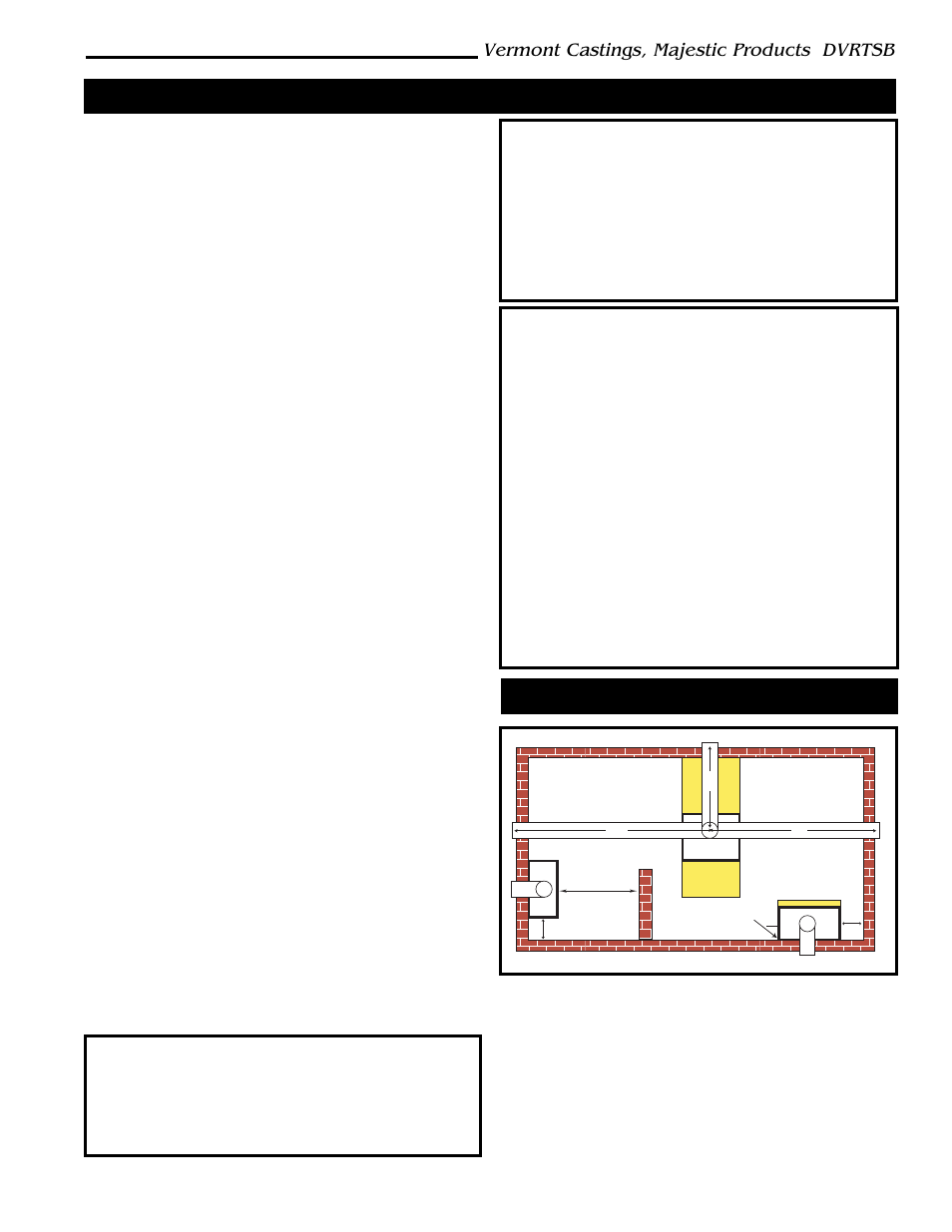 Installation & operating instructions, Vermont castings, majestic products dvrtsb, Important: please read the following carefully | Locating your fireplace | Vermont Casting DVRTSB User Manual | Page 3 / 36
