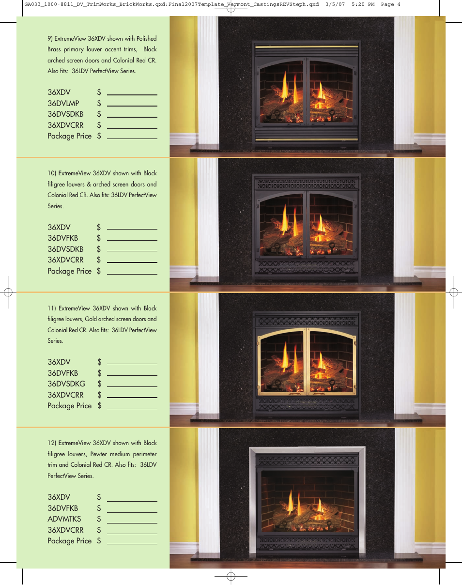 Vermont Casting TrimWorks & BrickWorks 36LDV User Manual | Page 4 / 8