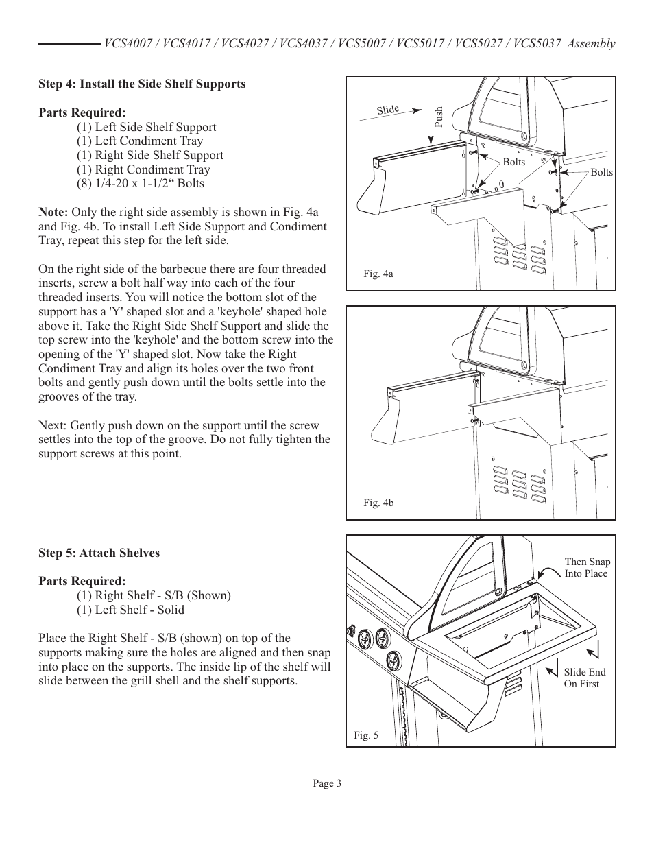 Vermont Casting VCS4027 User Manual | Page 21 / 27