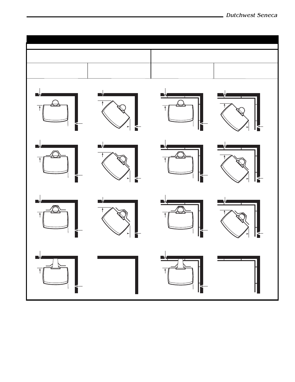 Seneca clearance diagrams | Vermont Casting 2170 User Manual | Page 13 / 30