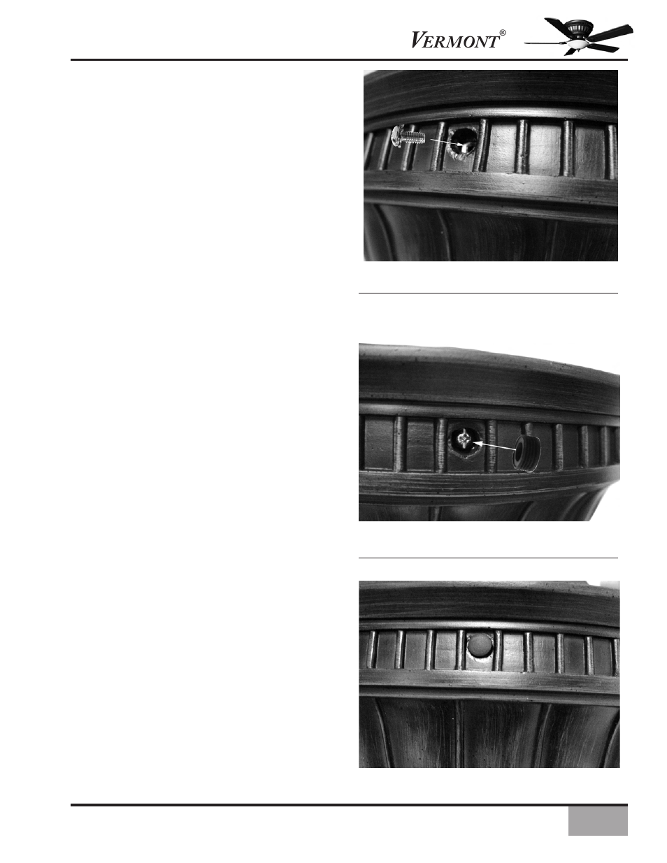 Ermont | Vermont Casting Vermont Ceiling C34G624M User Manual | Page 11 / 21