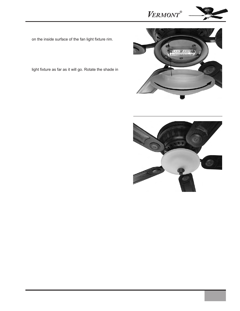 Ermont | Vermont Casting Vermont Ceiling C34G624M User Manual | Page 15 / 21