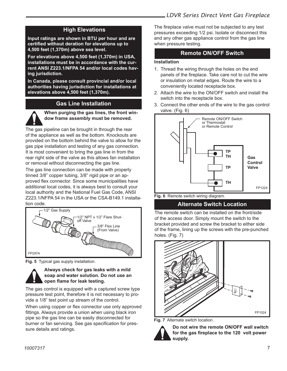Vermont Casting 43LDVR User Manual | Page 7 / 40