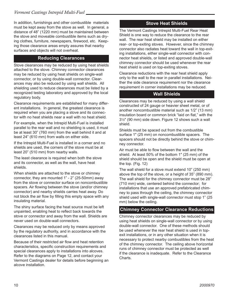 Vermont Casting 1695 User Manual | Page 10 / 32