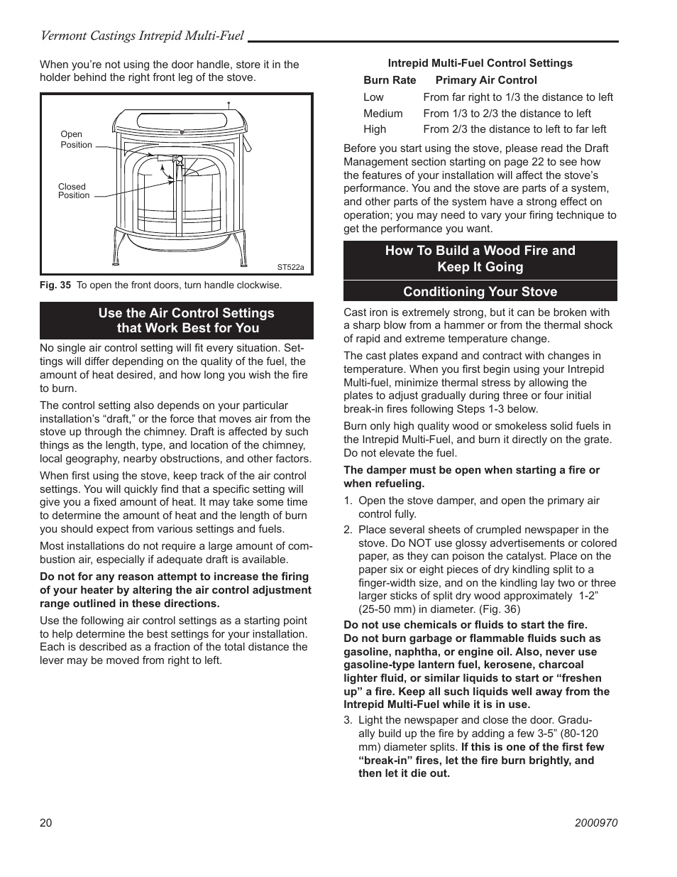 Vermont Casting 1695 User Manual | Page 20 / 32
