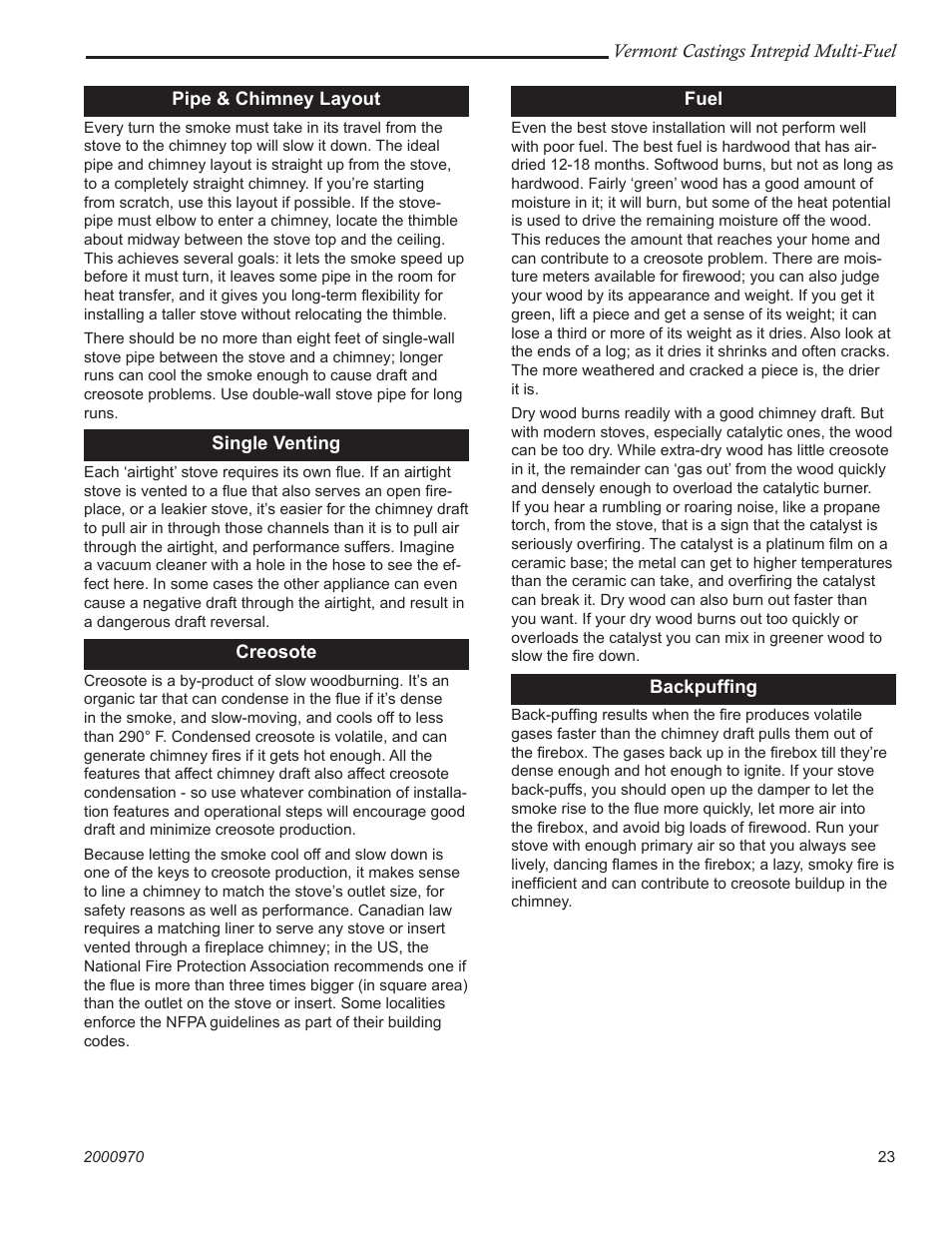 Vermont Casting 1695 User Manual | Page 23 / 32