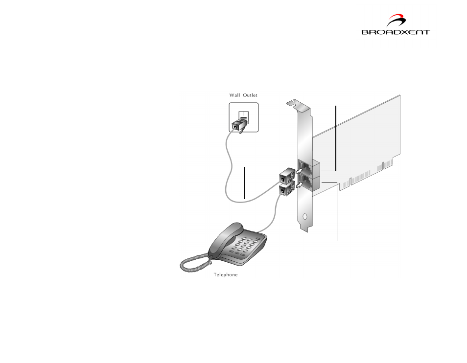 Step 4: connect to the telephone line | CREATIVE DSI V.92 User Manual | Page 14 / 60