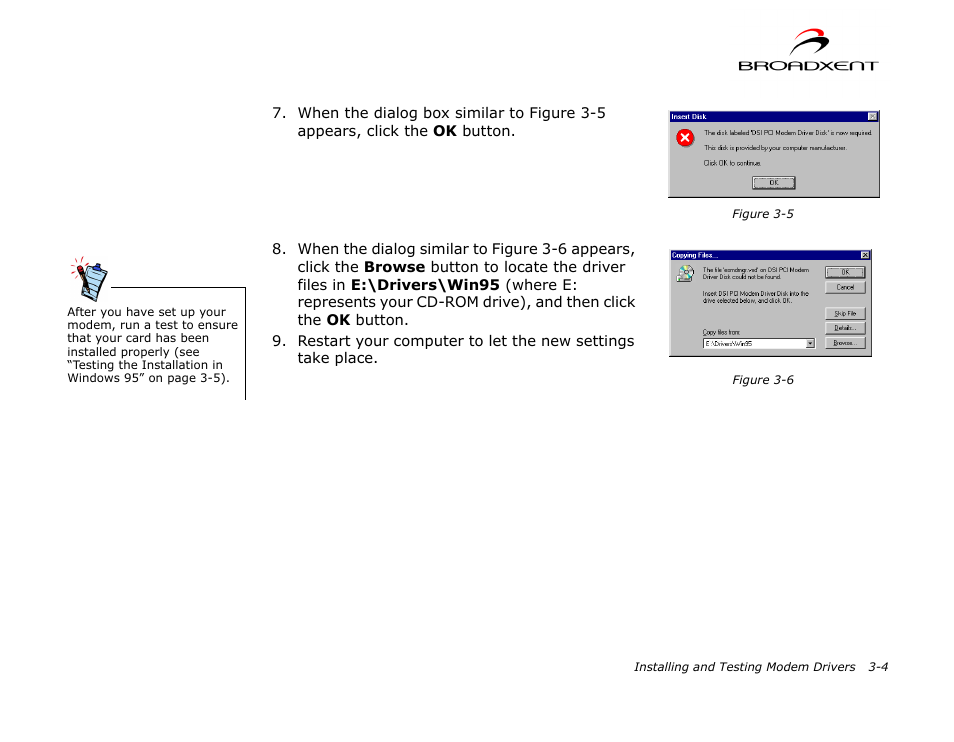 CREATIVE DSI V.92 User Manual | Page 20 / 60