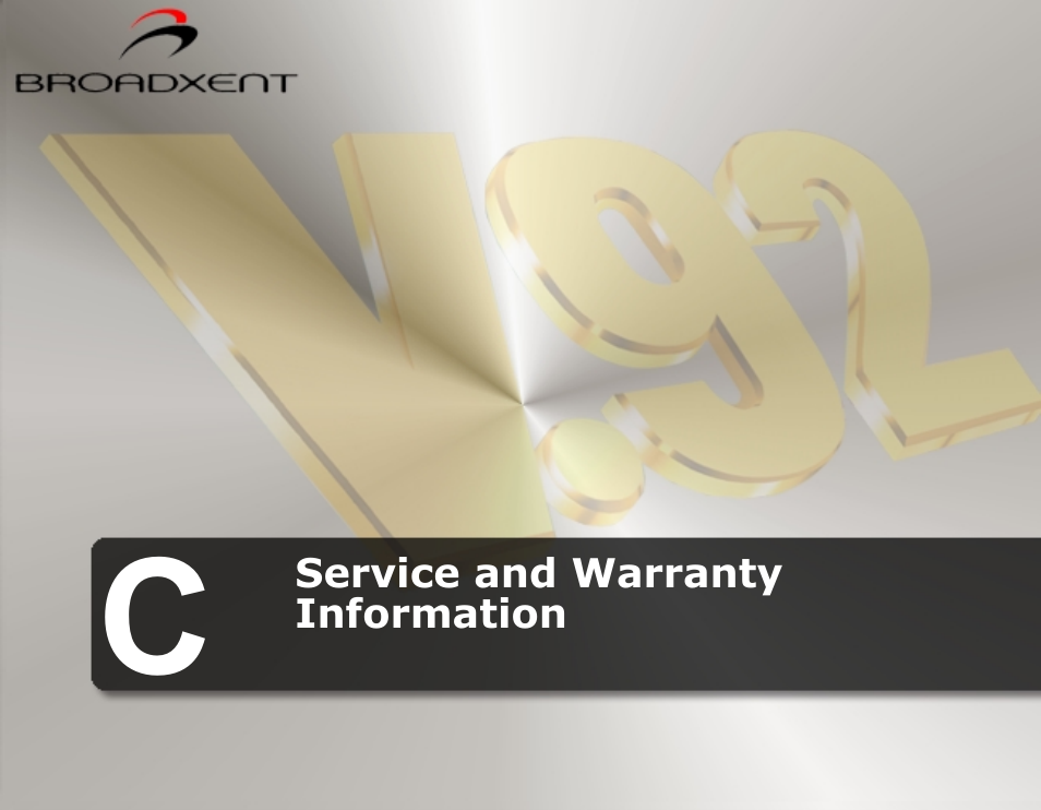 Service and warranty information | CREATIVE DSI V.92 User Manual | Page 57 / 60