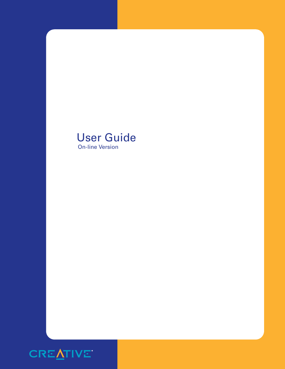 CREATIVE 4X CD-ROM Drives GCD-R542B User Manual | 70 pages