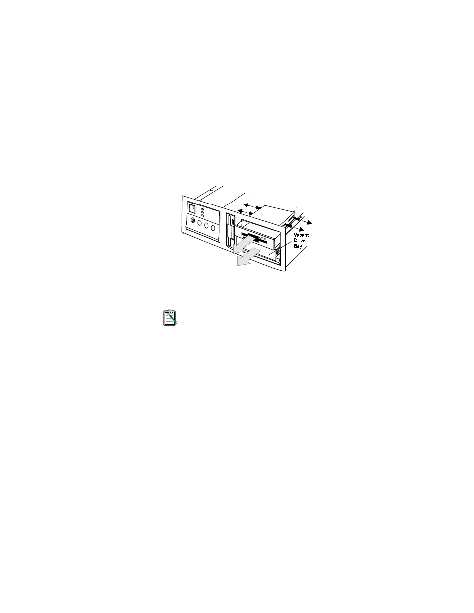 Locate a 5¹" drive bay for your cd-rom drive, Figure 2-5: vacating a drive bay | CREATIVE 4X CD-ROM Drives GCD-R542B User Manual | Page 19 / 70