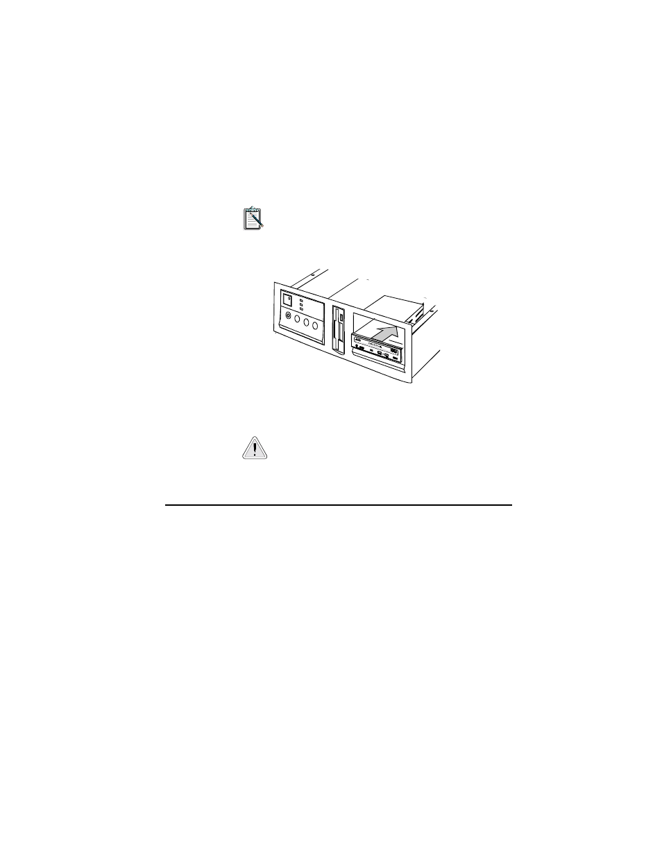 Figure 2-6: inserting your cd-rom drive, Connecting cables to your drive’s rear panel | CREATIVE 4X CD-ROM Drives GCD-R542B User Manual | Page 20 / 70