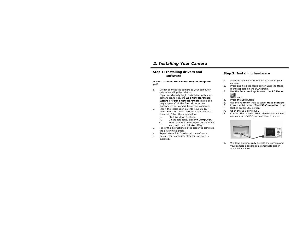 Installing your camera | CREATIVE PC-CAM 920 Slim User Manual | Page 12 / 29